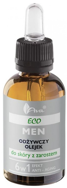 Olejek Ava Laboratorium Eco Men odżywczy do skóry z zarostem 30 ml (5906323005164) - obraz 1
