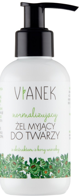 Żel do mycia twarzy Vianek normalizujący 150 ml (5902249010350) - obraz 1