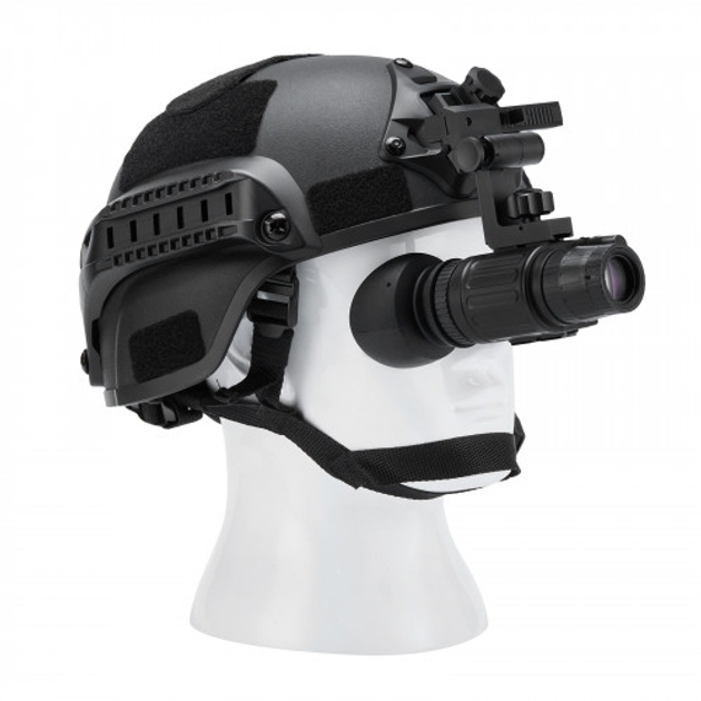 Монокуляр нічного бачення KRP RM2041 WP 2+міцний на шолом маска Білий фосфор - зображення 1