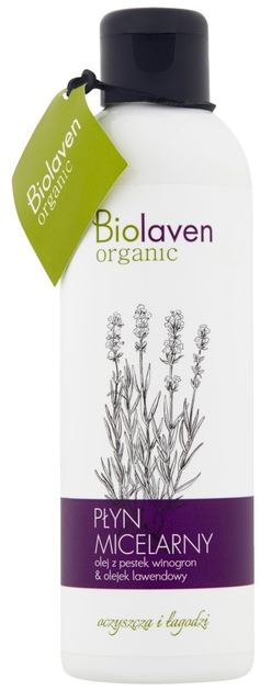 Płyn micelarny Biolaven z olejem z pestek winogron i olejkiem lawendowym 200 ml (5907502687522) - obraz 1