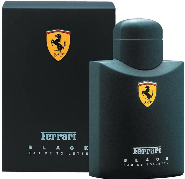 Woda toaletowa męska Ferrari Black 125 ml (8002135046443) - obraz 1