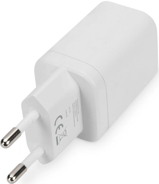 Ładowarka sieciowa Digitus USB-C/USB-A 30W DualPort Biała (DA-10062) - obraz 4