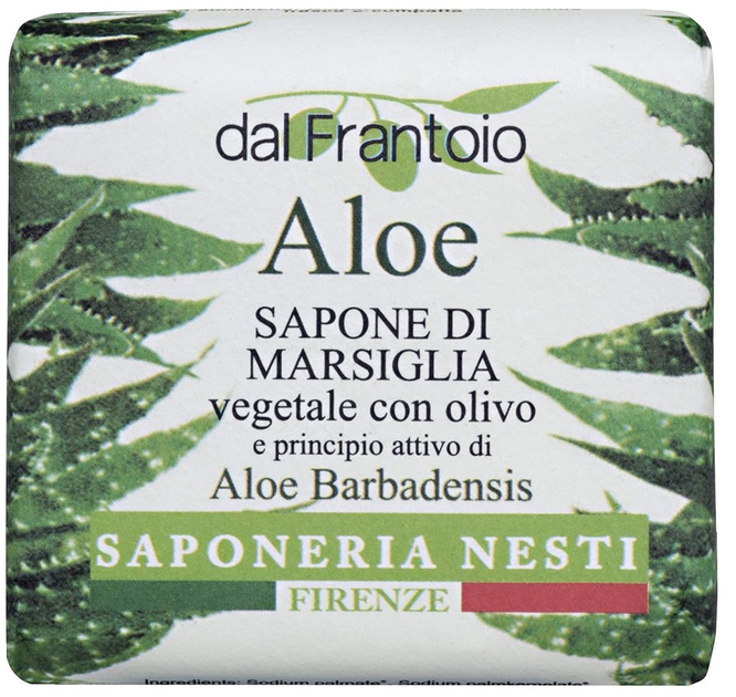 Naturalne mydło Nesti Dante Dal Frantoio Aloe 100 g (8003445000873) - obraz 1