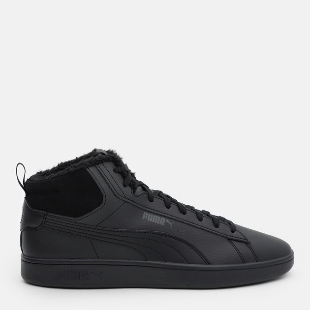 Акція на Чоловічі зимові черевики Puma Smash 3.0 Mid Wtr 39233501 40.5 (7UK) 26 см Puma Black-Shadow Gray від Rozetka