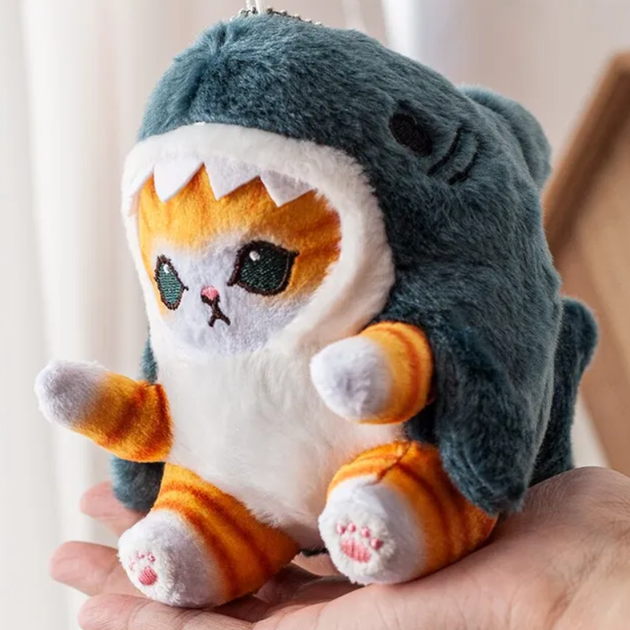 Мягкая игрушка Котенок-Акула плюшевая 12см, Velice – игрушки с ...