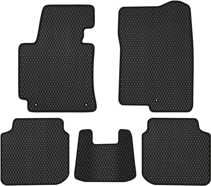 Акція на EVA килимки EVAtech в салон авто Hyundai Elantra (MD) (3 clips) 2010-2015 5 покоління Sedan USA 5 шт Black від Rozetka