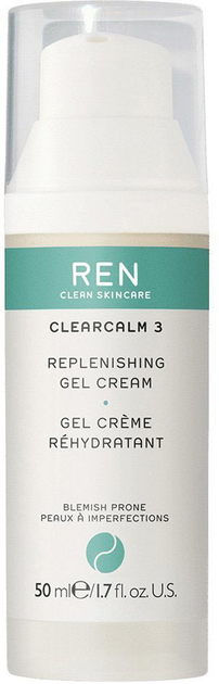 Krem-żel do twarzy Ren Clean Skincare Clearcalm Replenishing Gel Cream na dzień 50 ml (5060389248634) - obraz 1