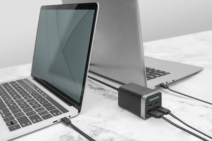 4-portowa uniwersalna ładowarka Digitus USB 65W GaN 65W 2x USB-C 2x USB-A PD3.0 (DA-10180) - obraz 6