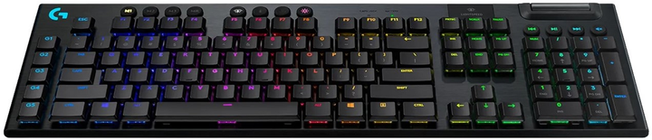 Клавіатура бездротова Logitech G915 Gaming LIGHTSPEED Wireless RGB Nordic Mechanical GL Clicky (920-009108) - зображення 2