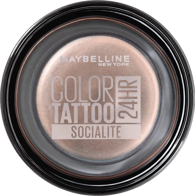 Кремові тіні для повік Maybelline New York Eye Studio Color Tattoo 24 Hour 150 Socialite 4 мл (3600531581466) - зображення 1