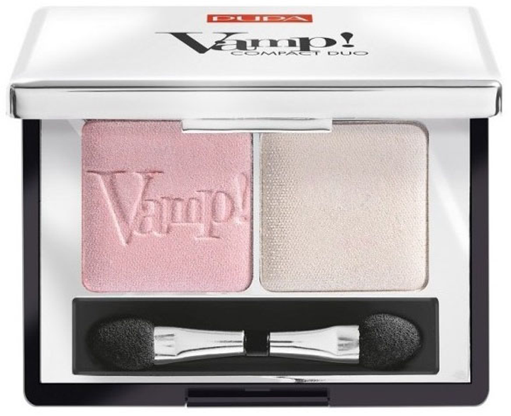 Тіні для повік Pupa Vamp Compact Duo 001 2.2 г (8011607237869) - зображення 1