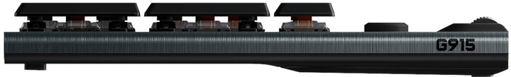 Клавіатура бездротова Logitech G915 Gaming LIGHTSPEED Wireless RGB Nordic Mechanical GL Tactile (920-008907) - зображення 4