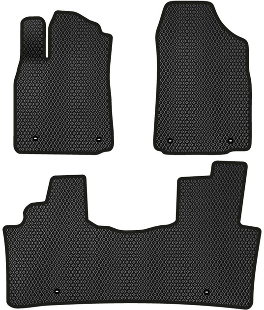 Акція на EVA килимки EVAtech в салон авто Lexus ES 250 (XV60) (6 clips) 2012-2018 6 покоління Sedan USA 3 шт Black від Rozetka