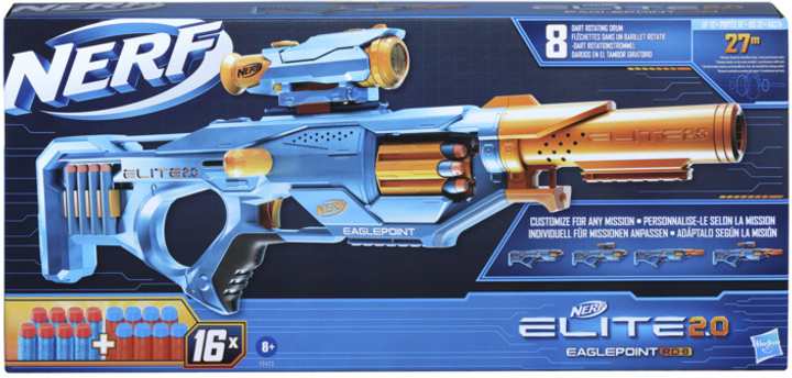 Blaster Hasbro Nerf Elite 2.0 Eaglepoint (5010994105259) - obraz 4