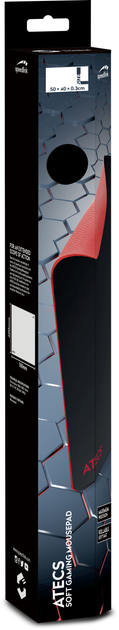 Ігрова поверхня SPEEDLINK ATECS L Speed Black (SL-620101-L) - зображення 5