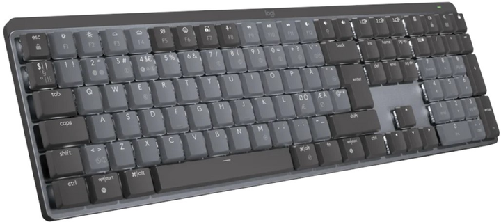 Klawiatura bezprzewodowa Logitech MX Mechanical Wireless Illuminated Performance GL Linear Nordic Layout Graphite (920-010754) - obraz 2