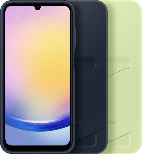 Etui Samsung Card Slot Case do Samsung Galaxy A25 Blue/Black (8806095236124) - obraz 6