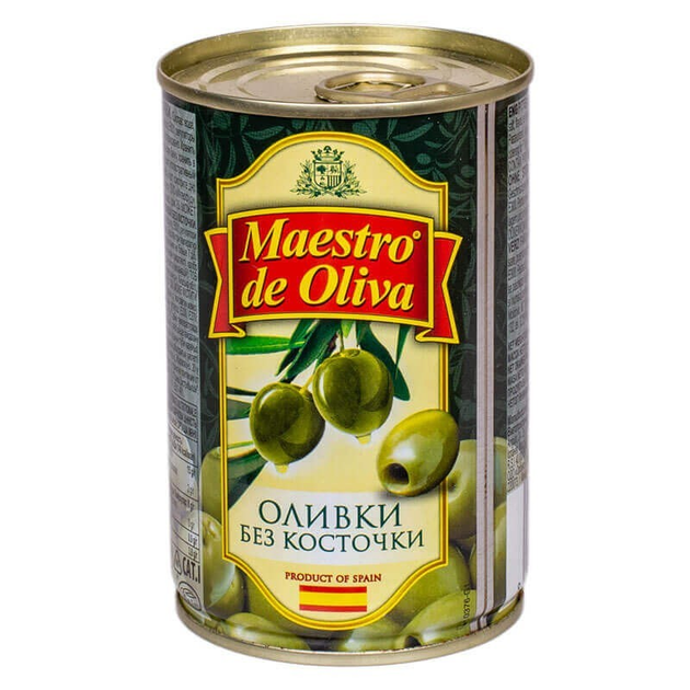 Оливки Maestro de OLIVA без кісточки 300г - зображення 1