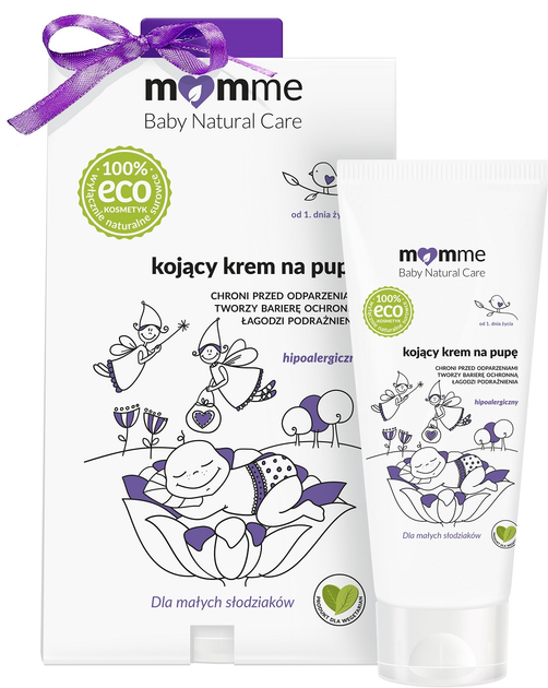 Krem do pupy MomMe Dla Maluszka kojący 50 ml (5901867230027) - obraz 1