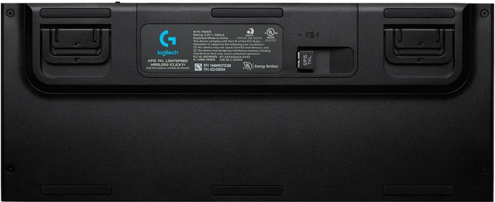 Klawiatura bezprzewodowa Logitech G915 Gaming TKL Tenkeyless LIGHTSPEED Wireless RGB Mechanical GL Linear Nordic Layout Black (920-009517) - obraz 6