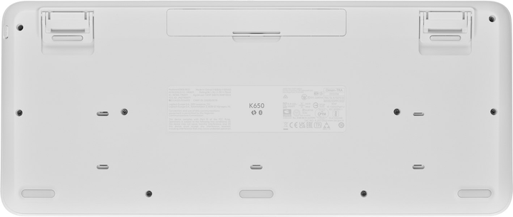 Klawiatura bezprzewodowa Logitech Signature K650 USB/Bluetooth Nordic Layout White (920-010983) - obraz 6