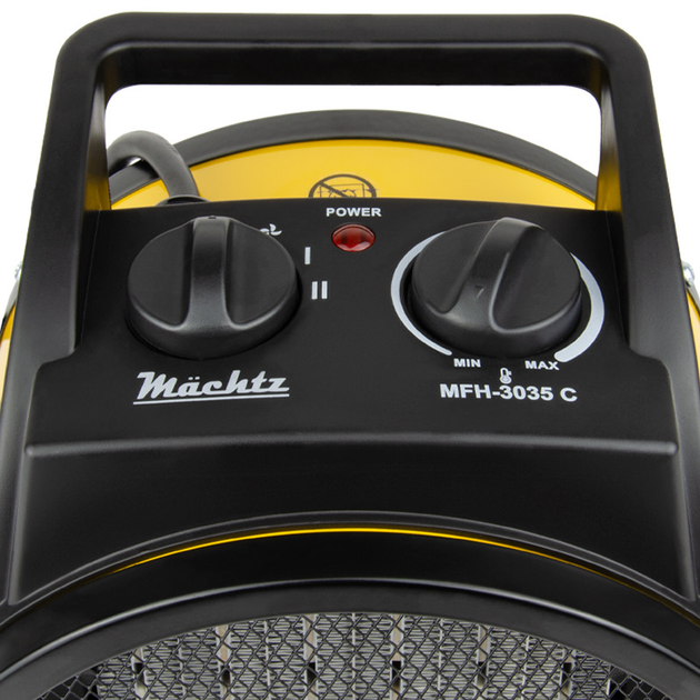 Обогреватель Machtz MFH-3035 C, тепловая пушка керамическая - изображение 4