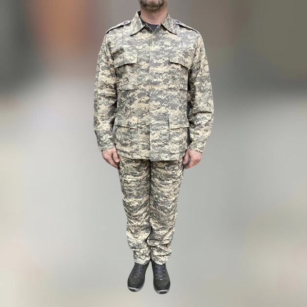 Військова форма (кітель та штани), піксель НАТО, розмір M, Yakeda, тактична військова форма літня - зображення 1