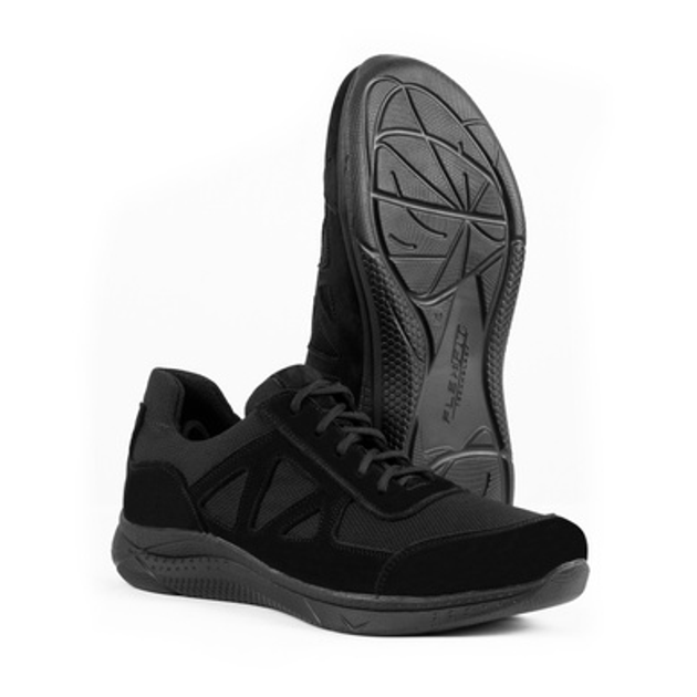 Кросівки Ягуар із вставками кордури Чорні 45 (295 мм) - зображення 1