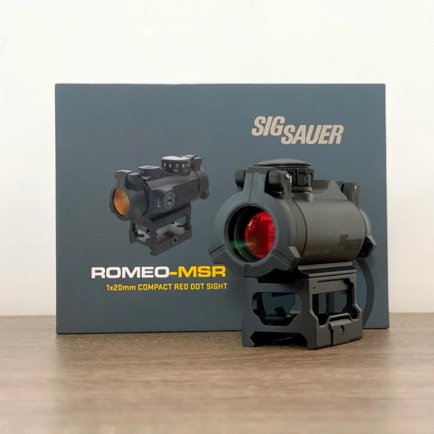 Коліматорний приціл SigSauer Romeo-MSR Red Dot Sor72001 - изображение 1