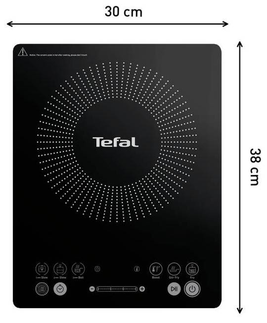 Elektryczna kuchenka stołowa Tefal IH210801 Everyday Slim - obraz 8
