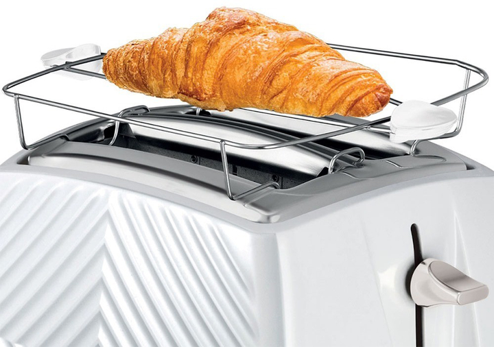 Тостер RUSSELL HOBBS Groove 2S White 26391-56 - зображення 4
