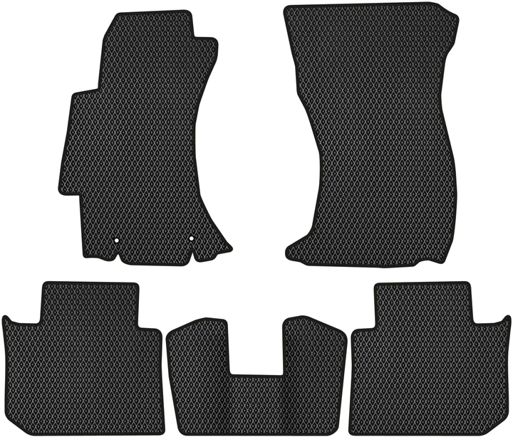 Акция на EVA килимки EVAtech в салон авто Subaru WRX (VA) 2014+ 4 покоління Sedan USA 5 шт Black от Rozetka
