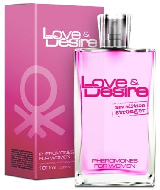 Feromony dla kobiet Love and Desire Pheromones For Women w sprayu 100 ml (5907776180255) - obraz 1