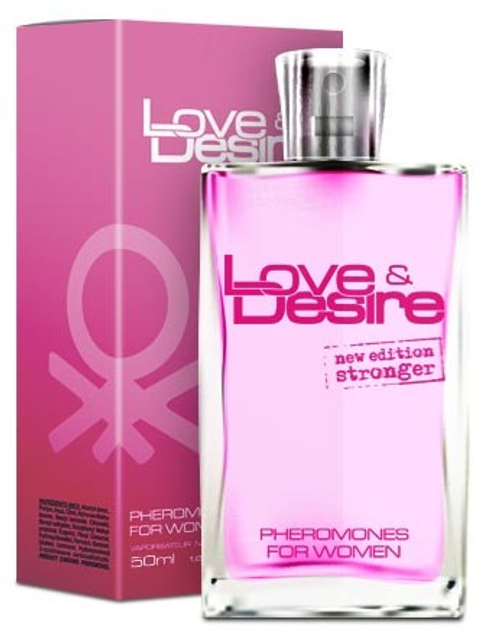 Феромони для жінок Love and Desire Pheromones For Women спрей 50 мл (5907776180231) - зображення 1