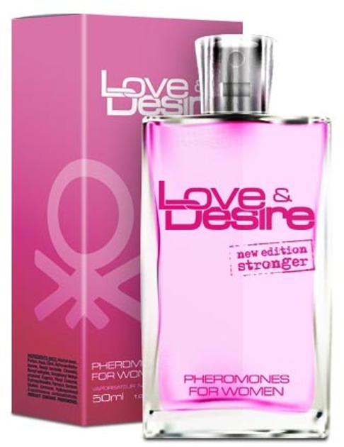 Feromony dla kobiet Love and Desire Pheromones For Women w sprayu 50 ml (5907776180231) - obraz 1