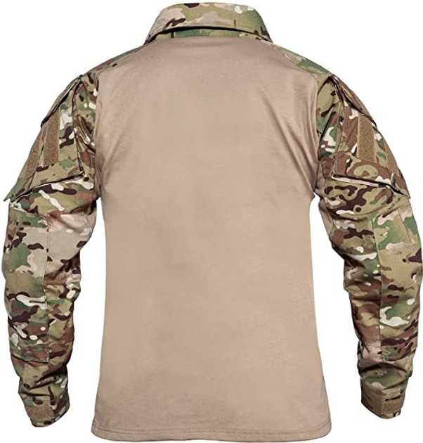 Боевая тактическая рубашка убакс, ubacs с защитой Han Wild Gen.3 Multicam 3XL - изображение 2