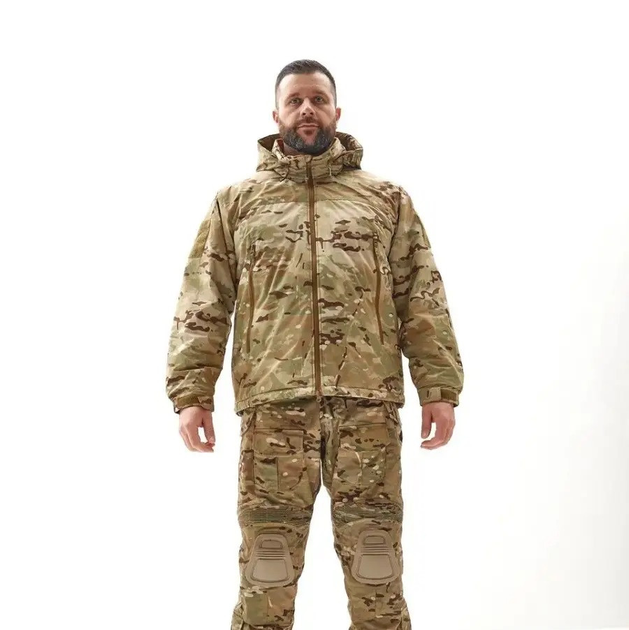 Куртка тактическая зимняя Level 7 легкий пуховик S.Archon multicam Мультикам. Размер S (42) - изображение 1