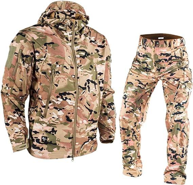 Костюм тактический софтшелл Softshell Han Wild multicam (мультикам) XL - изображение 1