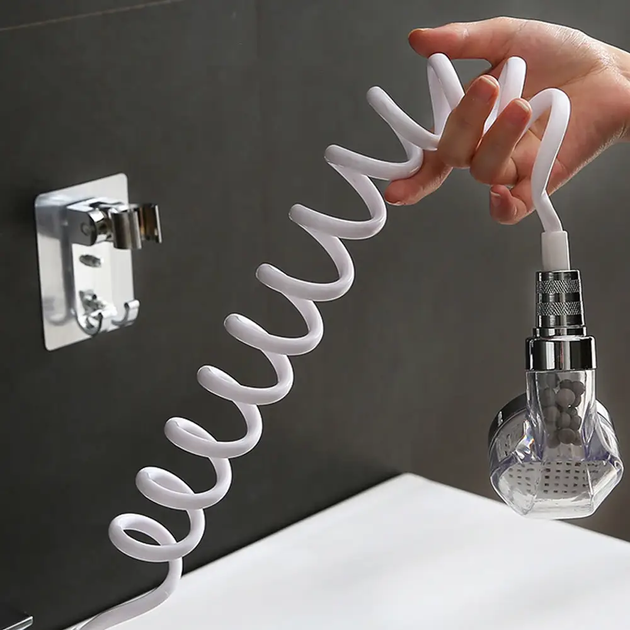 Душевая насадка на кран с гибким шлангом Mix Shower Mini душевой комплект с адаптером аэратором - изображение 9