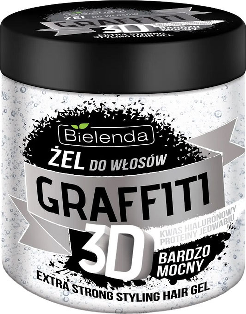 Гель для волосся Bielenda Graffiti 3D екстра-сильна фіксація 250 г (5904879000015) - зображення 1