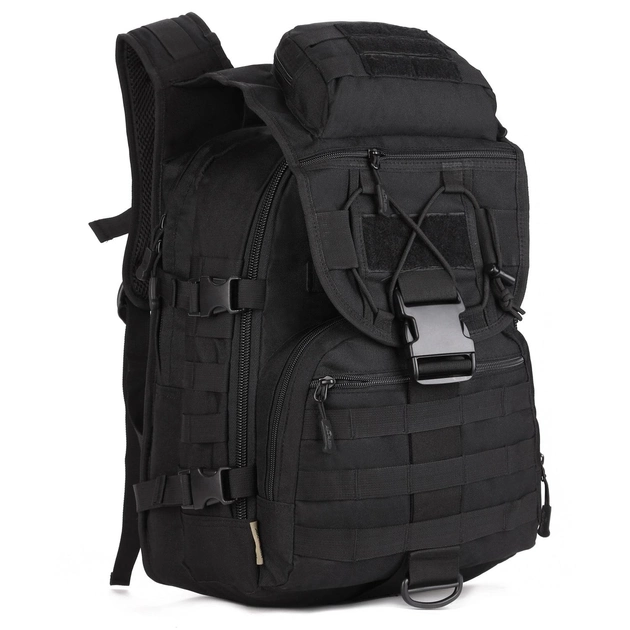Рюкзак тактичний похідний Protector Plus S413 black - зображення 1