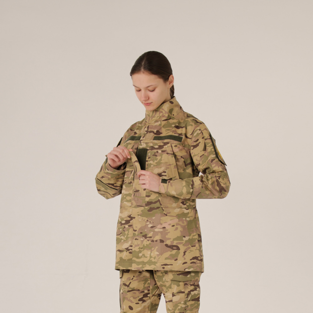 Кітель військовий жіночий KRPK мультикам розмір S - зображення 2