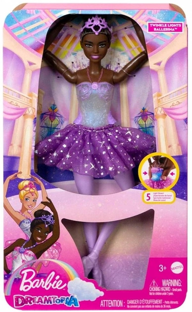 Lalka Mattel Barbie Ballet Dreamtopia Magic Lights 32 cm (0194735112043) - obraz 1
