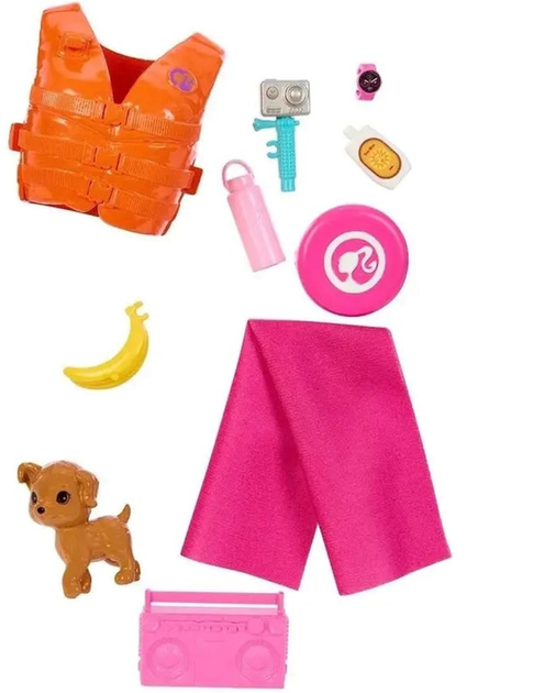 Lalka z akcesoriami Mattel Barbie Surferka 30 cm (0194735162406) - obraz 3