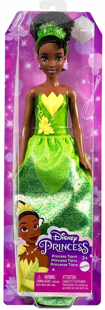 Lalka Mattel Disney Princess Tiana 27 cm (0194735120284) - obraz 1