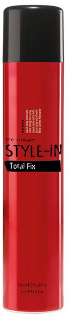 Lakier do włosów Inebrya Ice Cream Style-In ekstra mocny 750 ml (8033219160045) - obraz 1