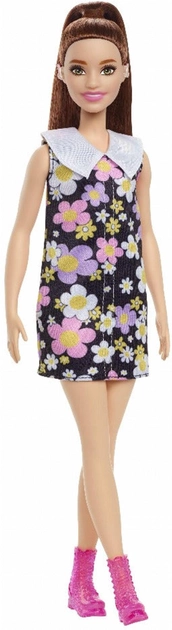 Lalka Mattel Barbie Fashionistas Floral Dress 29 cm (0194735002115) - obraz 2