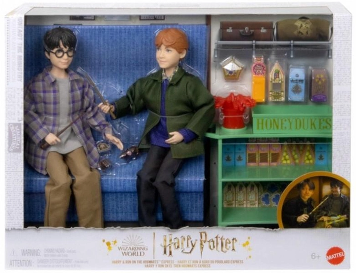 Zestaw lalek Mattel Harry Potter And Ron On The Hogwarts Express (0194735138296) - obraz 1
