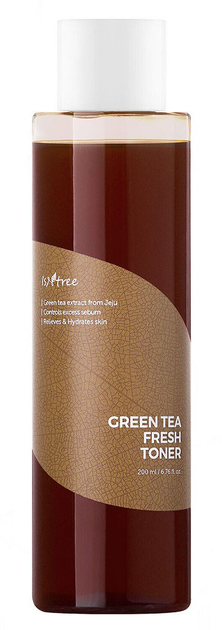 Tonik Isntree z ekstraktem z zielonej herbaty 200 ml (8809541190421) - obraz 1