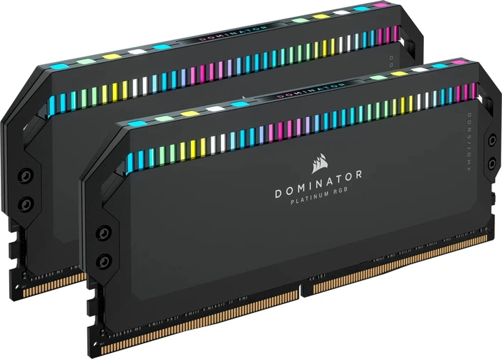 Pamięć RAM Corsair DDR5-7200 32768MB PC5-57600 (Kit of 2x16384) Dominator Platinum (CMT32GX5M2X7200C34) - Zdjęcie 1 Pamięć RAM Corsair DDR5-7200 32768MB PC5-57600 (Kit of 2x16384) Dominator Platinum (CMT32GX5M2X7200C34) - obraz 1